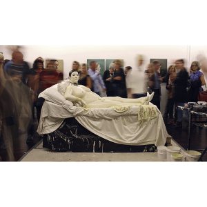 Olympia (Audrey Baldwin, after Edouard Manet)