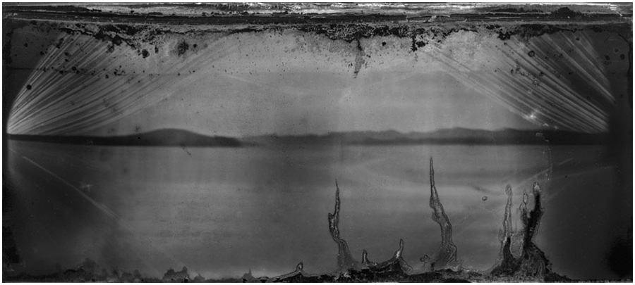 Head of the Bay - Waterlog - 195mls, by Stefan Roberts, 2015-16, pigment ink on paper, 210 x 470mm, ed of 5, $1100 unfr