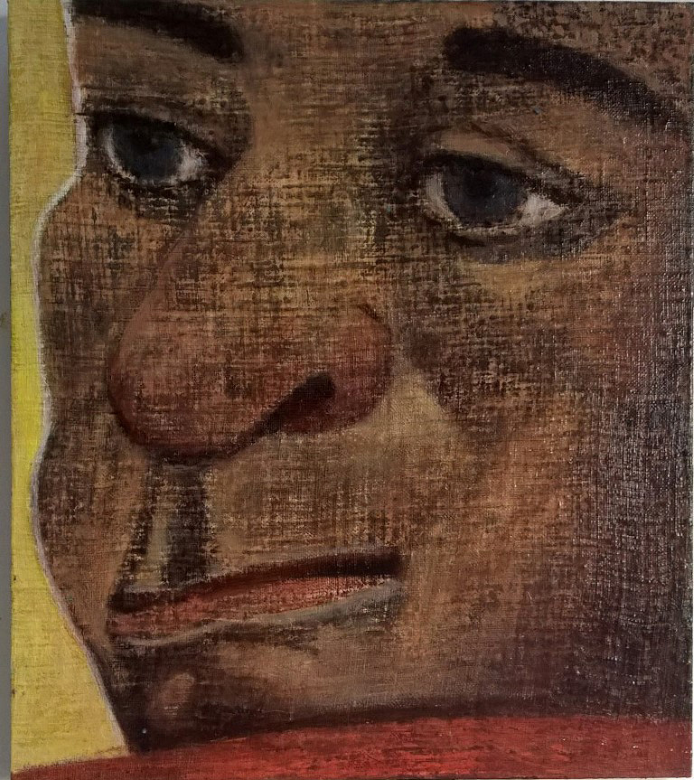 2nd Capriccio Head Series: No.1  Richard McWhannell, 2017-18 oil on canvas on board (SOLD)