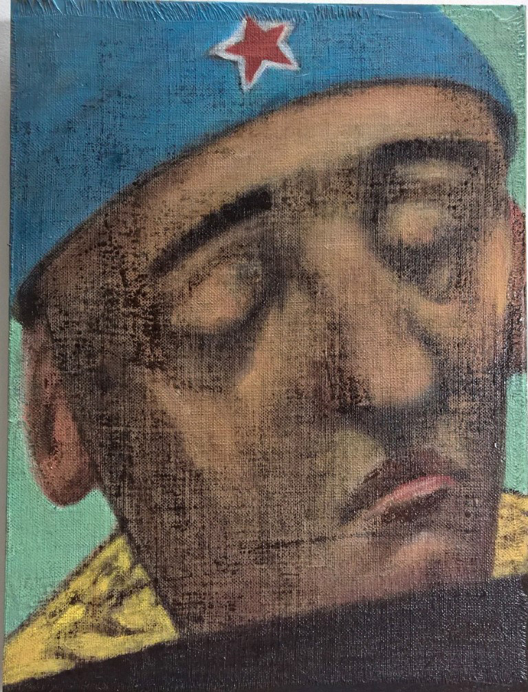 2nd Capriccio Head Series: No.4  Richard McWhannell, 2017-18 oil on canvas on board