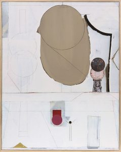 Tagia 1, Simon Ogden, 2018 mixed media on canvas, 1560 x 1250mm